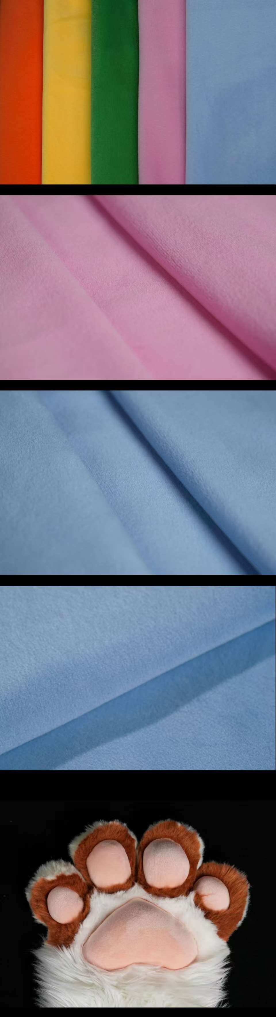 Four-way Stretch Spandex Super Soft Plush